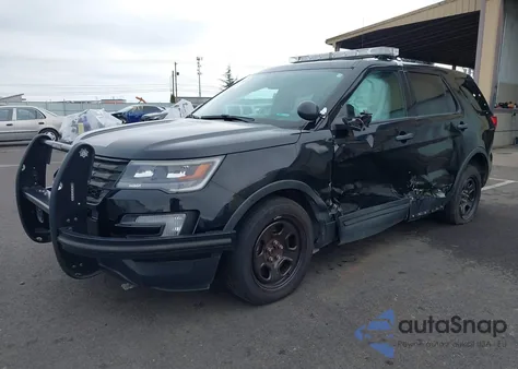 2017 Ford Explorer Police Interceptor from USA, damaged, VIN 1FM5K8AR8HGD93711
